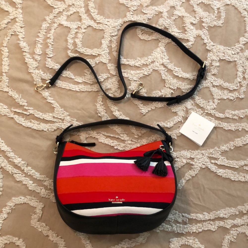 Kate Spade Hayes Street Stripe Purse
